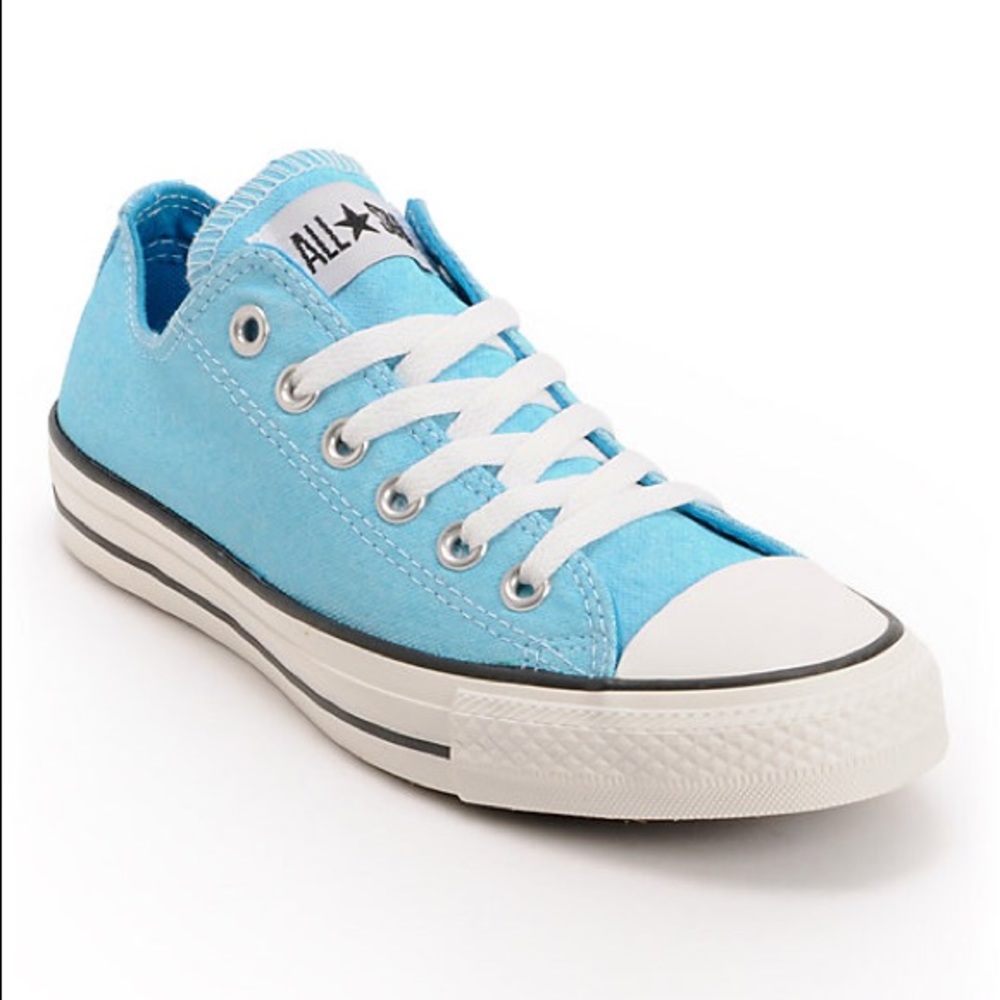 Converse Chuck Taylor All Star’s Washed Neon Blue
